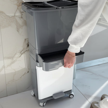 Poubelle Intelligente de 3 étages